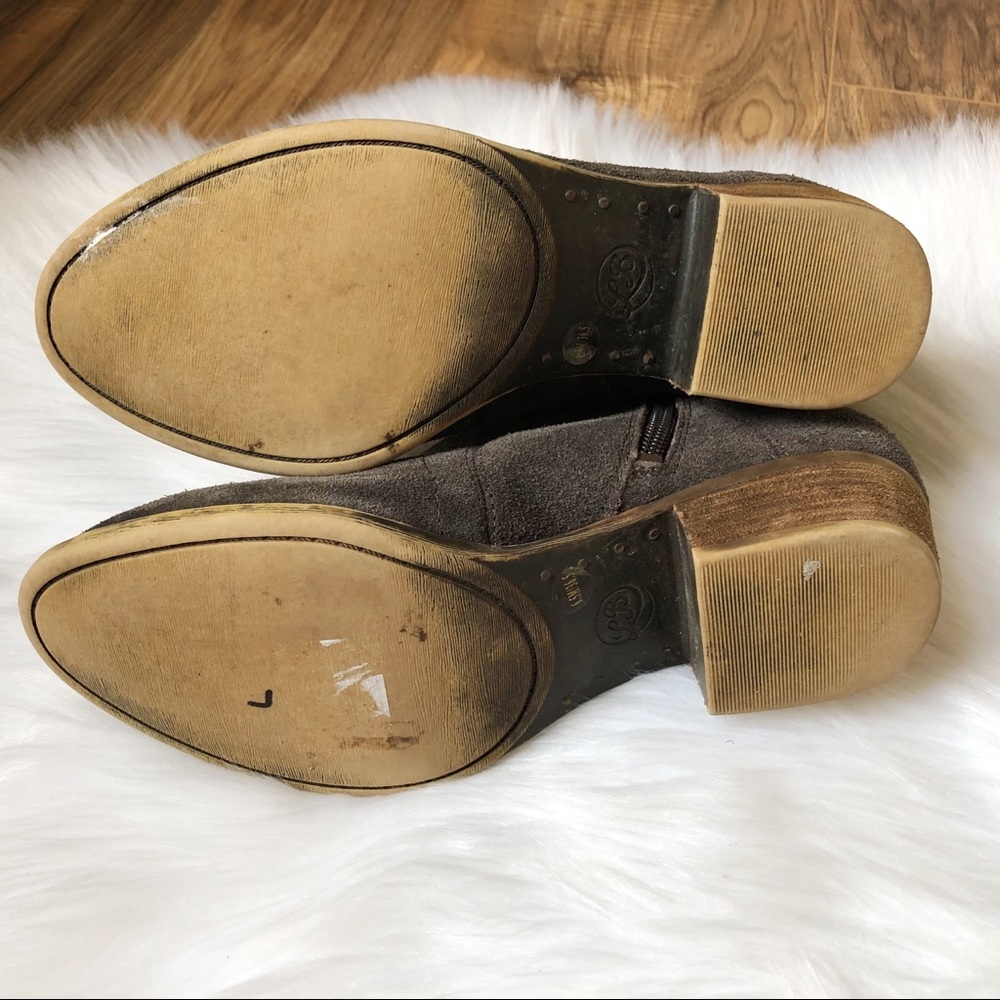 •SOLD• Lucky Brand Brolley Bootie // Leather Suede - Picture 6 of 8